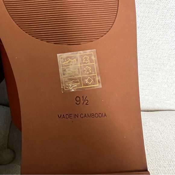 Madewell NEW The Louisa Crisscross Slide SIZE 9.5 - Picture 6 of 10